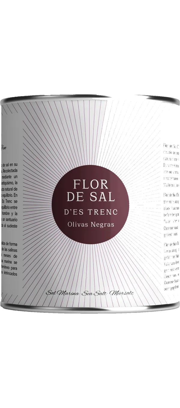 Flor de Sal d'Es Trenc - Flor de Sal Aceituna Negra - Bio