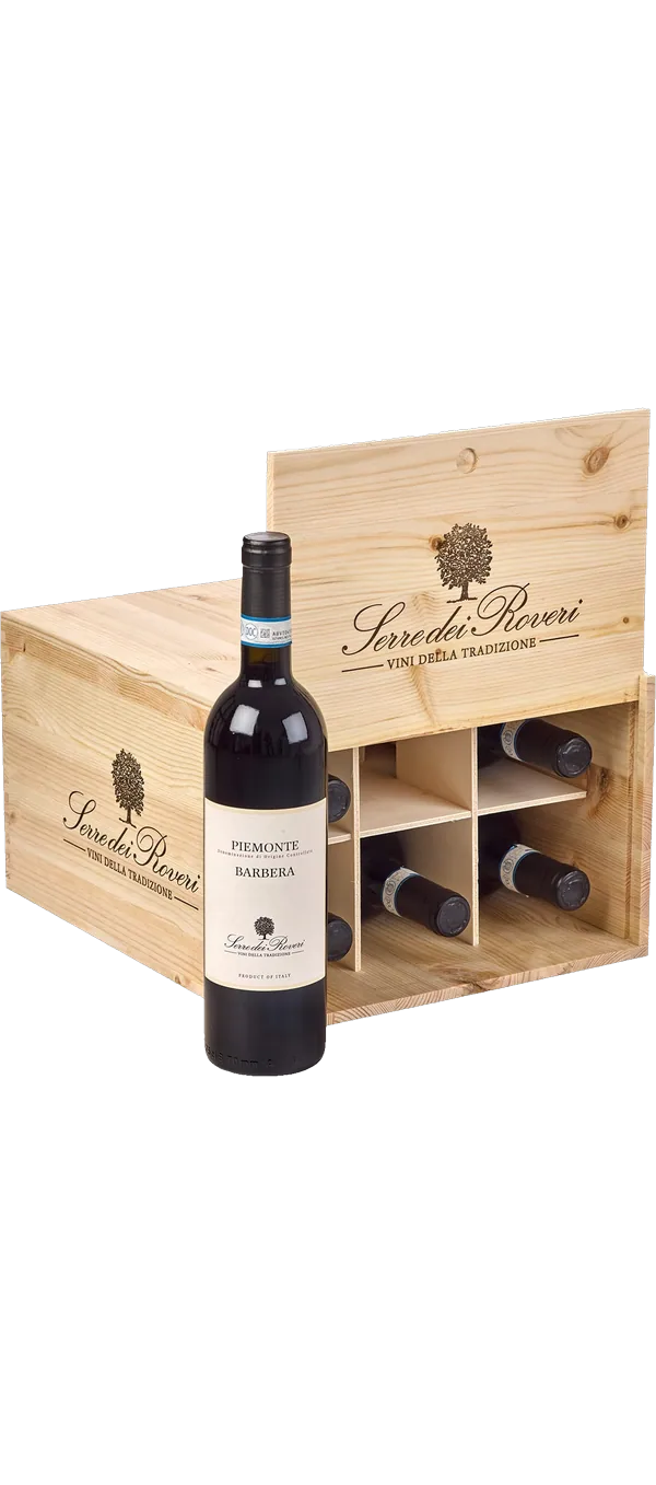 Sartirano Figli - Serre dei Roveri Piemonte Barbera DOC -in 6er HK- 4,5 l