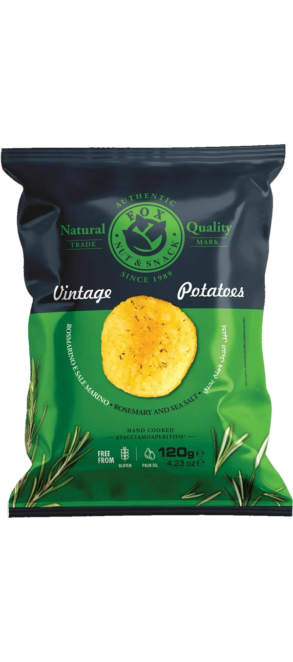Fox Italia - Kartoffel Chips - Vintage Potatoes Rosmarino