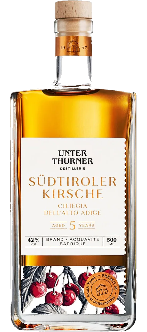 Unterthurner - Südtiroler Kirsche - aged 5 years - in Geschenkbox