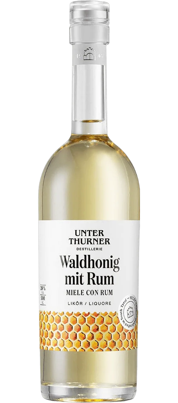 Privatbrennerei Unterthurner - Waldhoniglikör mit Rum