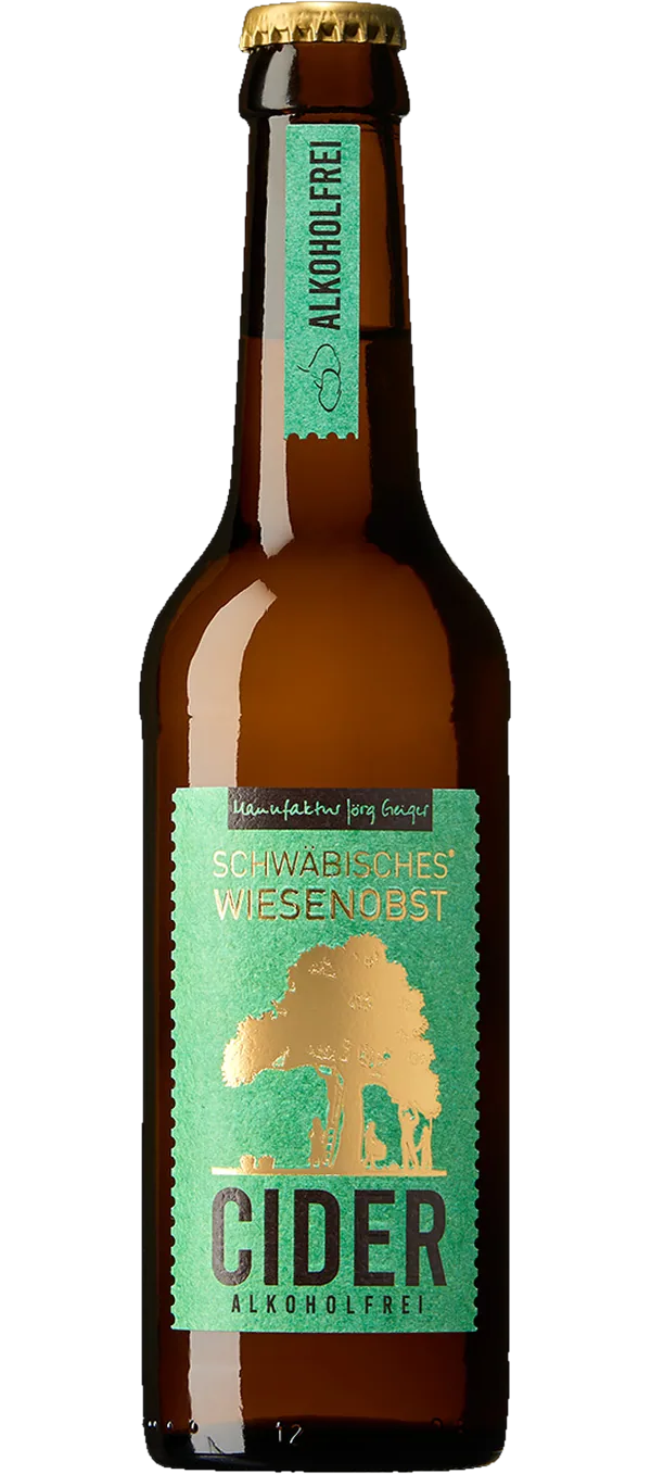Manufaktur Jörg Geiger - Schwäbisches WiesenObst - Cider alkoholfrei - BIO