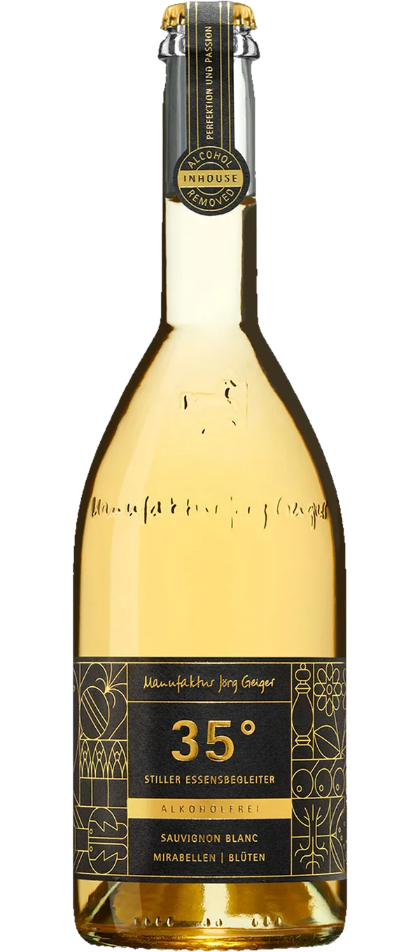Manufaktur Jörg Geiger - 35 Grad - Sauvignon Blanc Mirabelle - alkoholfrei