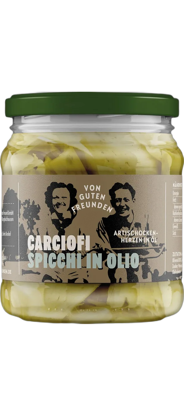 Von guten Freunden - Carciofi spicchi in olio
