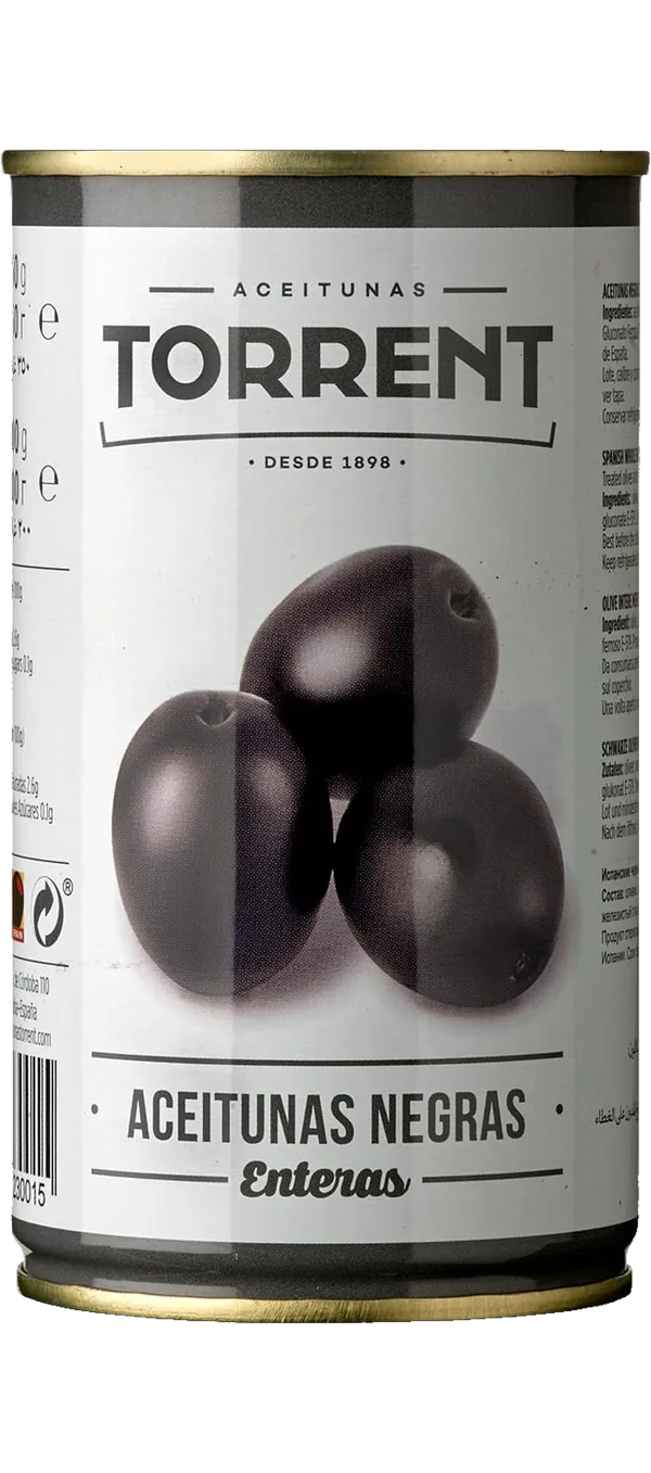 Aceitunas Torrent - Aceitunas Negras con Hueso