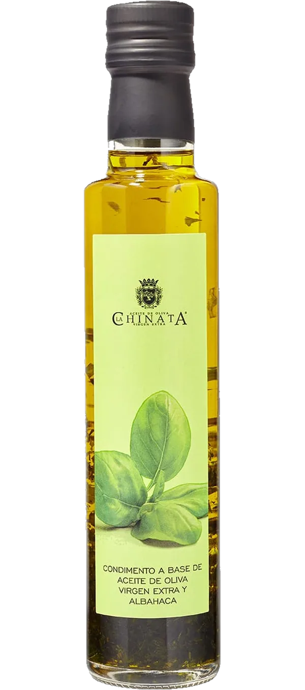 La Chinata - Aceite de Oliva Virgen Extra con Albahaca