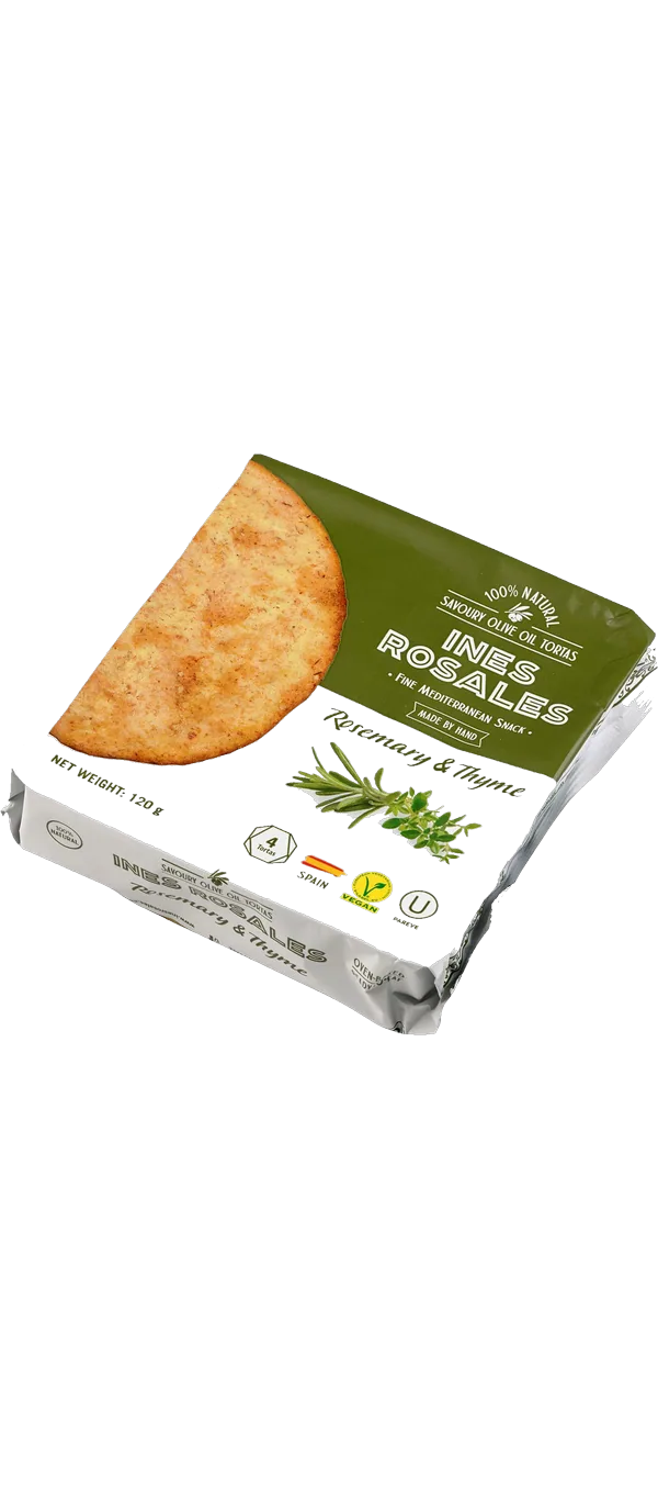 Ines Rosales - Tortas de Aceite Ines Rosales Romero y Tomillo