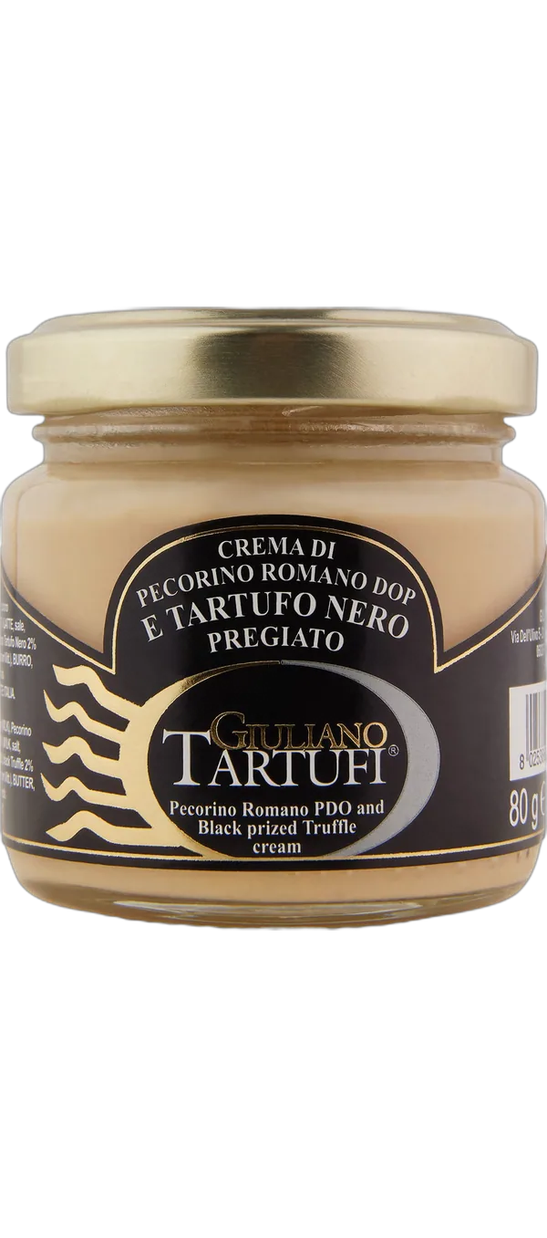 Giuliano Tartufi - Crema con Pecorino Romano DOP e tartufo nero