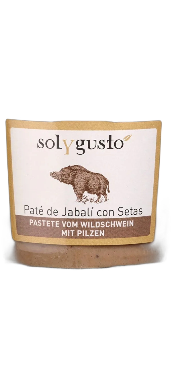 Sol y Gusto / Gourmet Cazorla - Paté de Jabali con Setas