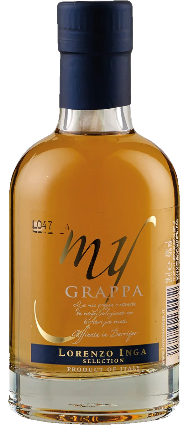 Lorenzo Inga - My Grappa Affinata in Barrique Selection Miniatur