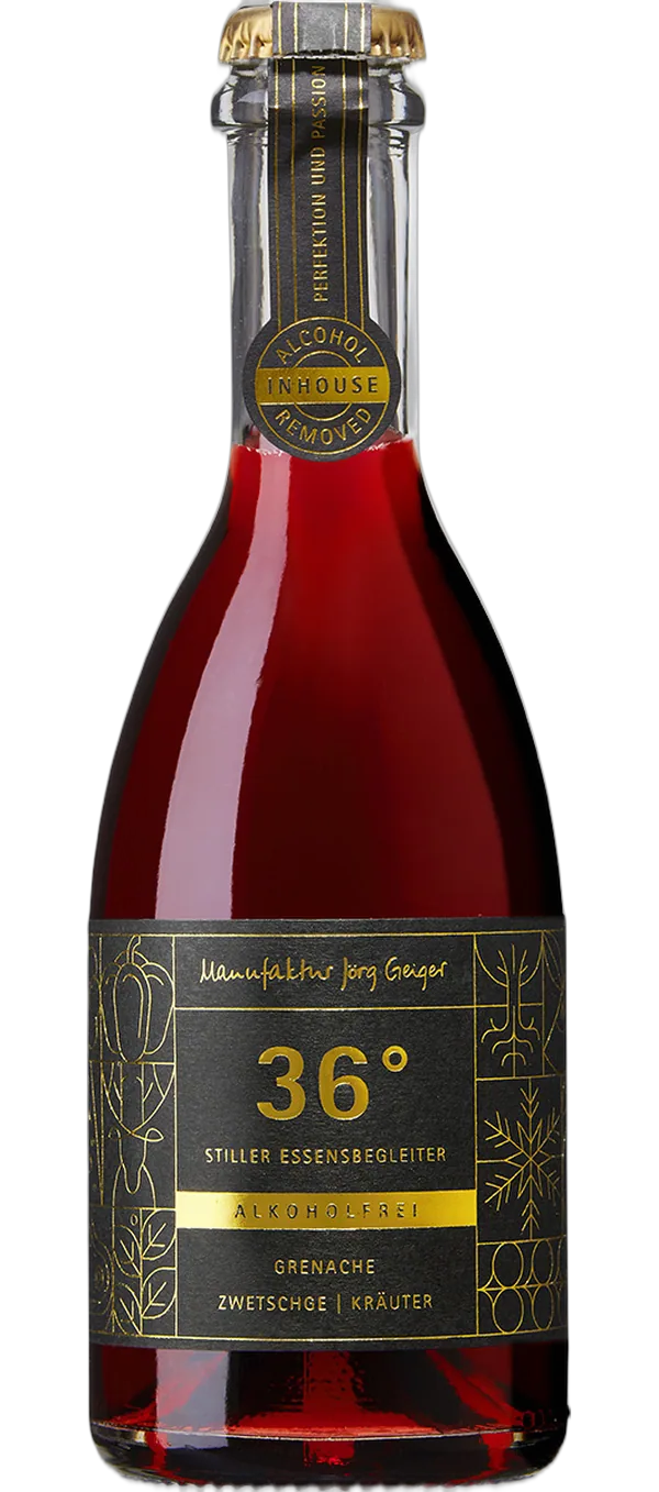 Manufaktur Jörg Geiger - 36 Grad - Grenache Zwetschge Kräuter - alkoholfrei