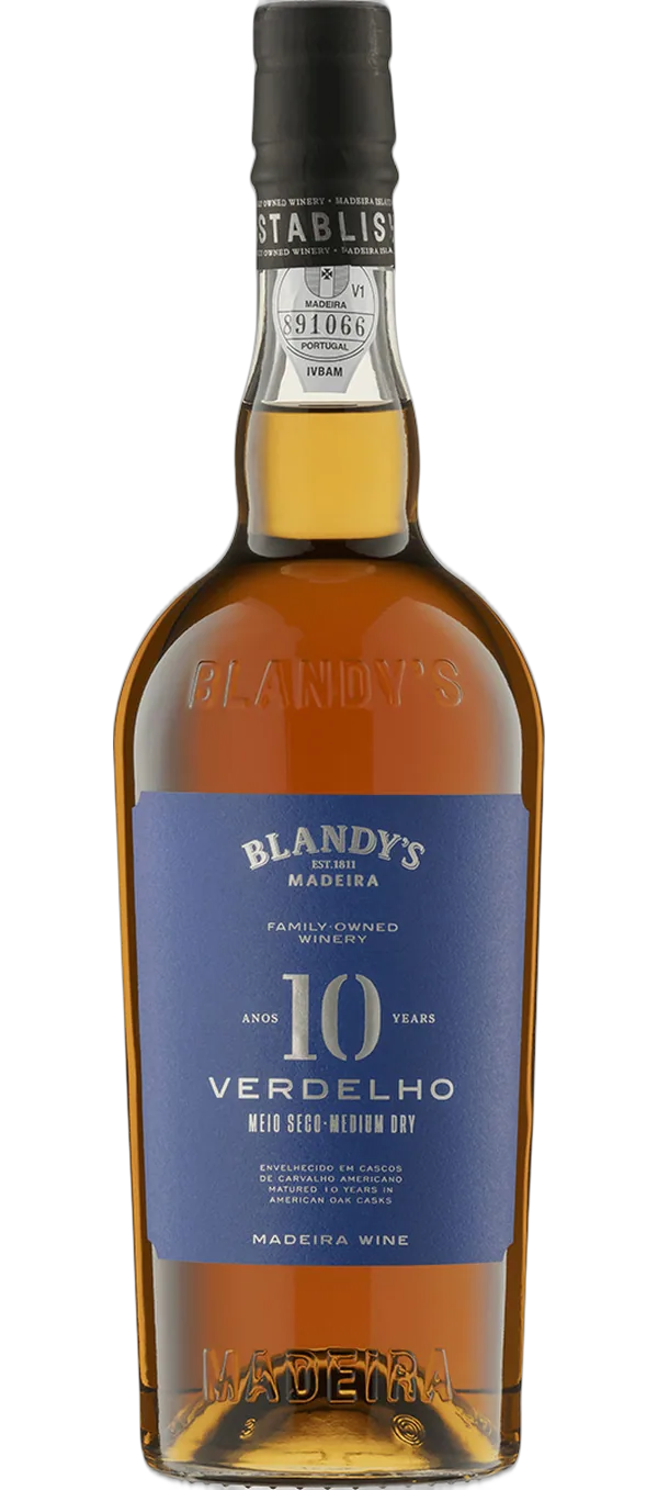 Blandy's Madeira- BLANDY'S 10 Years Old VERDELHO - Medium-dry