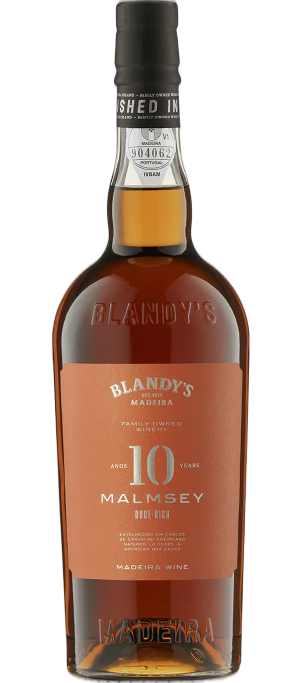 Blandy's Madeira - BLANDY'S 10 Years Old MALMSEY - Rich