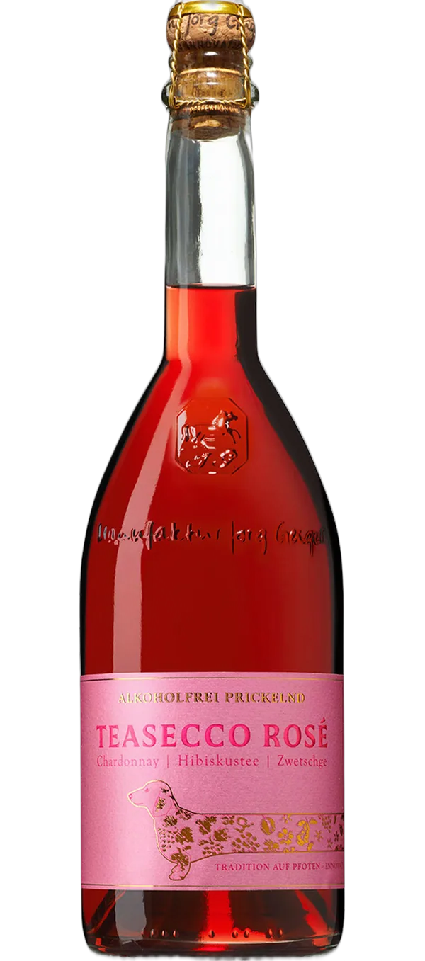 Manufaktur Jörg Geiger - TEASECCO ROSÉ - alkoholfrei