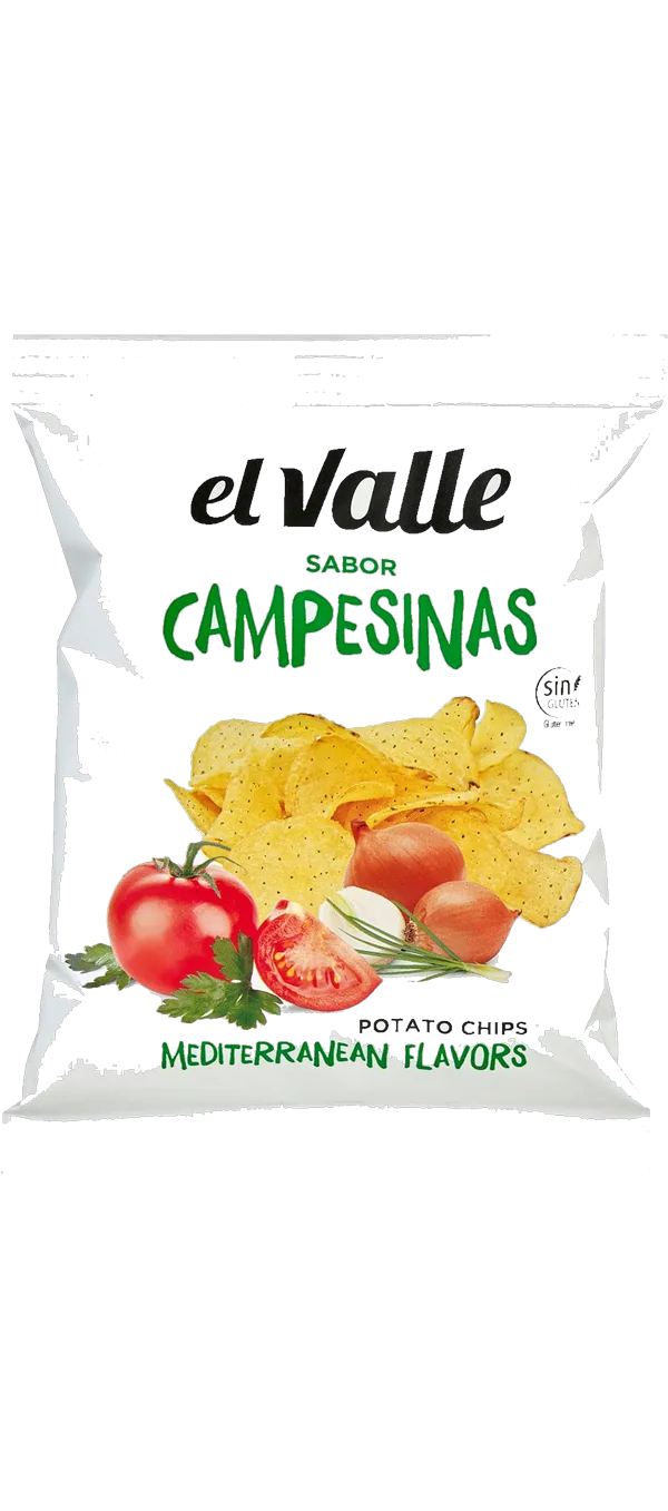 El Valle - Kartoffelchips - Patatas Fritas Sabor Campesinas