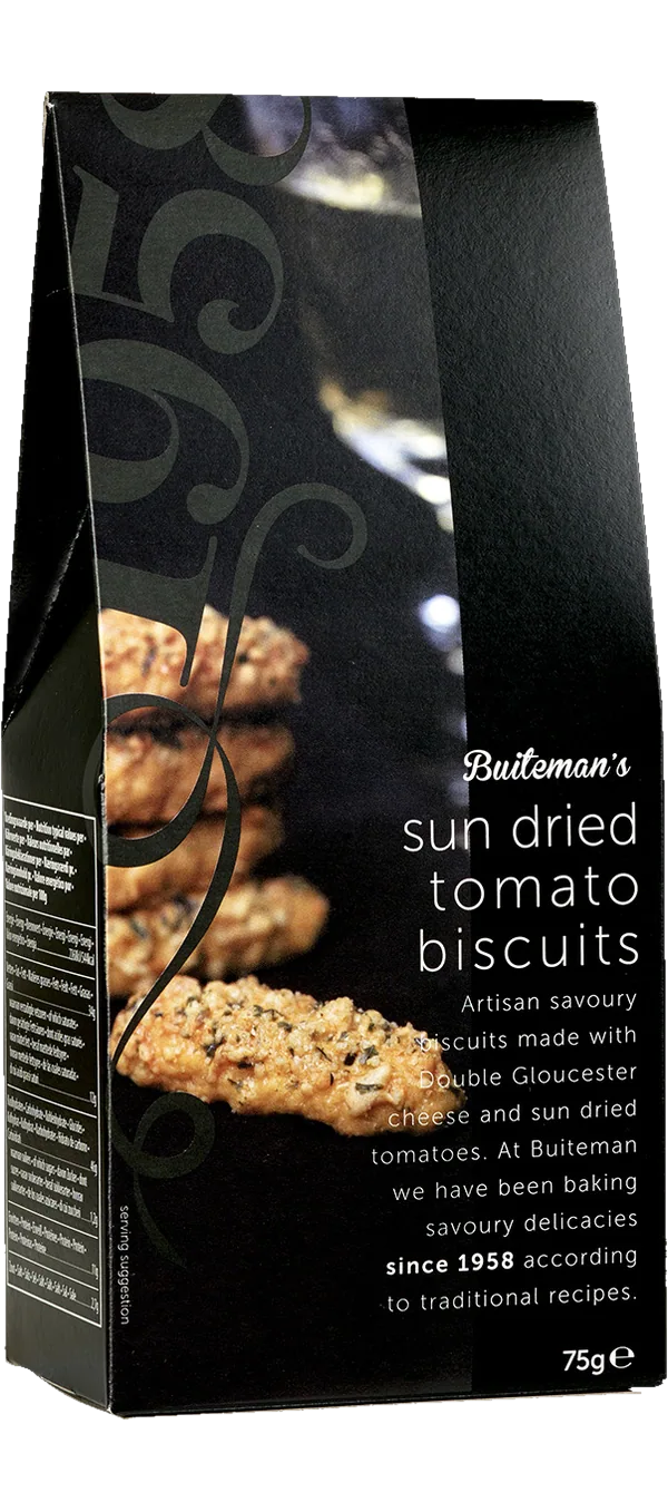 Buiteman - Sun Dried Tomato Biscuits