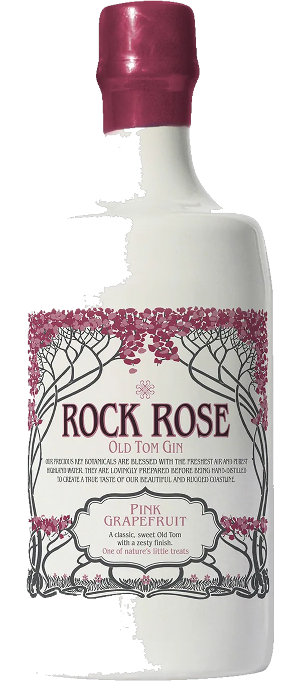 Dunnet Bay Distillery - Rock Rose Old Tom Gin Pink Grapefruit