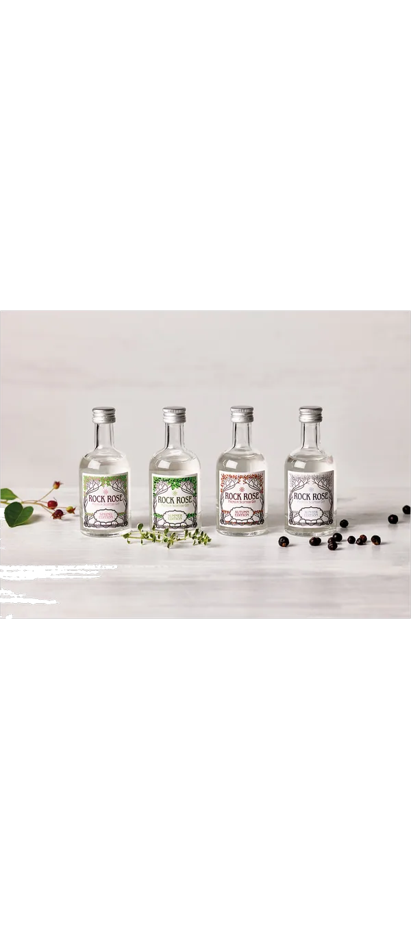 Dunnet Bay Distillery - Rock Rose Miniatur Season Gift Pack