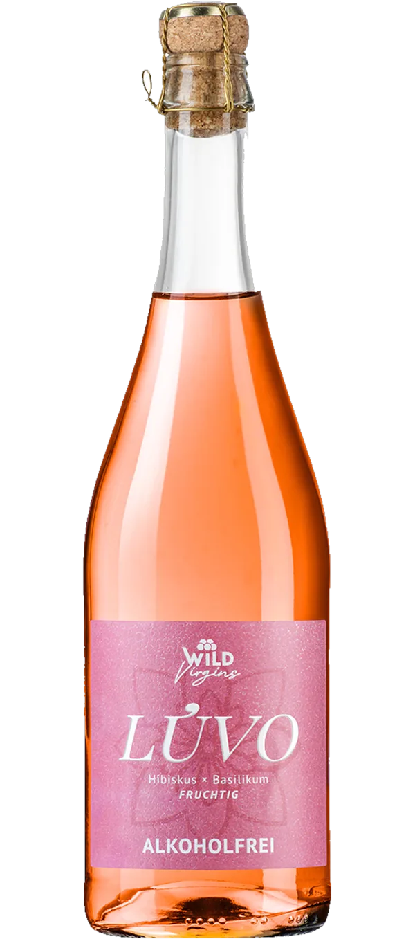 WILD Schwarzwaldbrennerei - LÚVO Hibiskus x Basilikum - Pink Label
