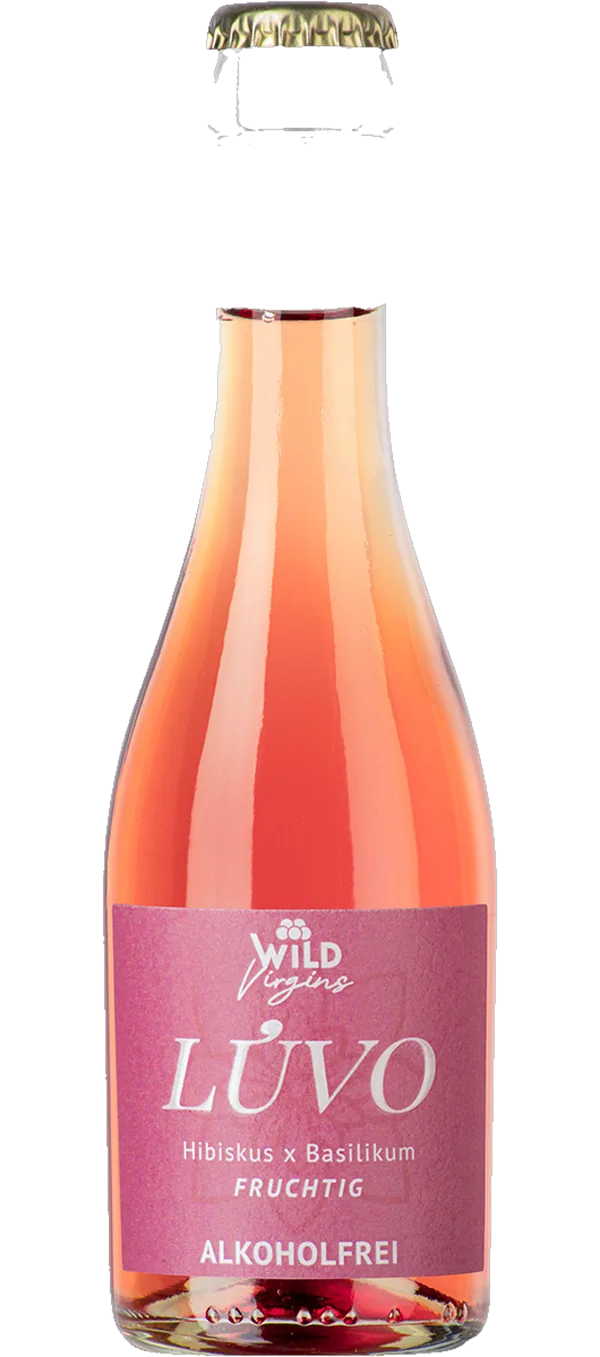 WILD Schwarzwaldbrennerei - LÚVO Hibiskus x Basilikum - Pink Label 0,2l