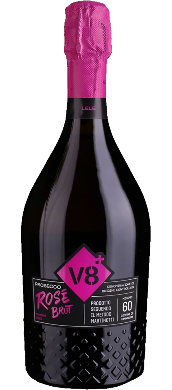 V8+ - Prosecco Rosé Brut DOC Lele