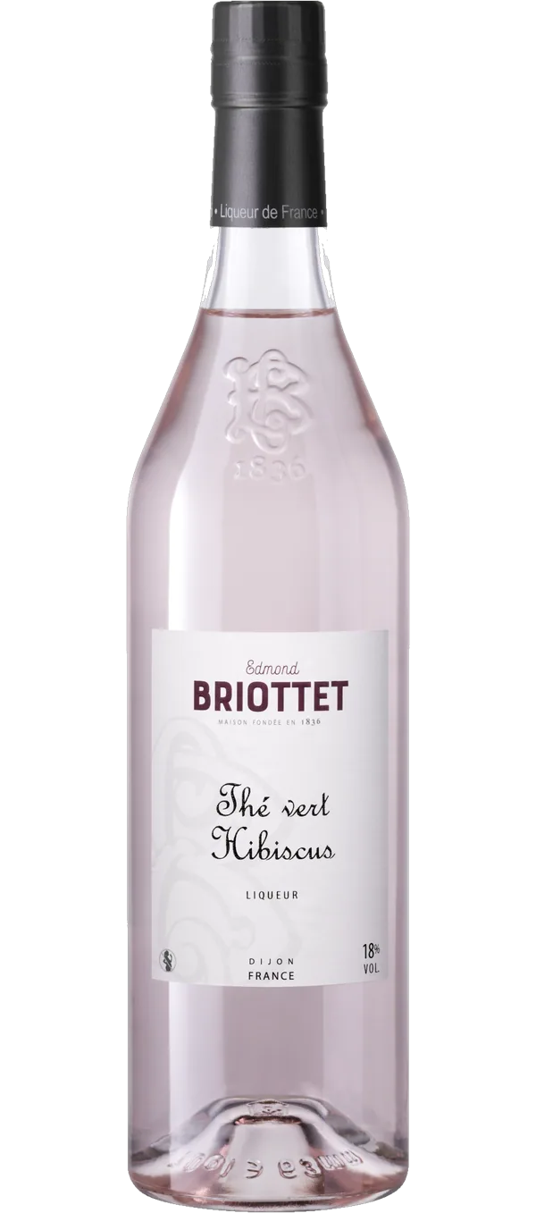 Liqueur de Thé vert Hibiscus 18% 0,7 l