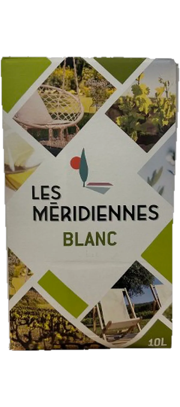 10L Bag in Box blanc VdP de Vaucluse - Les Méridiennes