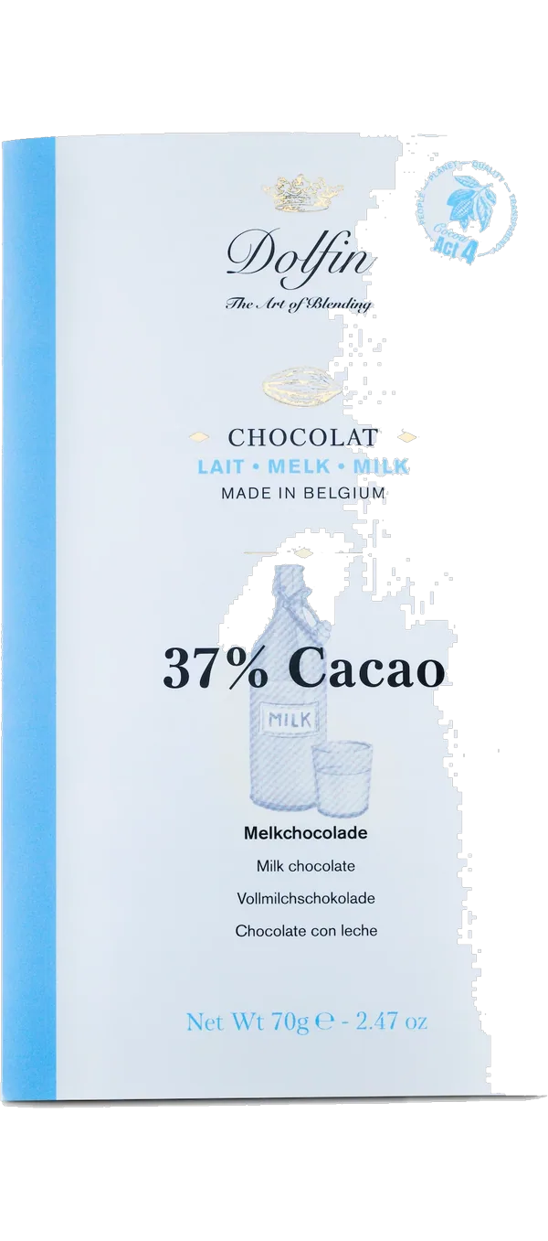 Dolfin - Edelvollmilchschokolade 37% Kakao
