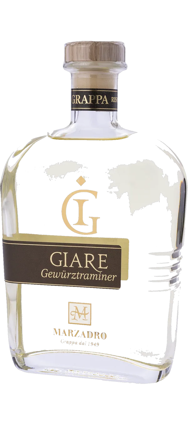 Grappa Giare Gewürztraminer - Distilleria Marzadro