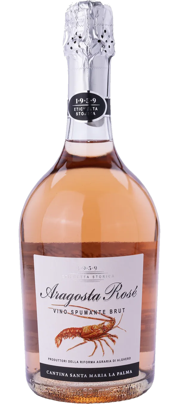 Vino Spumante Rosé Brut Aragosta - Santa Maria La Palma