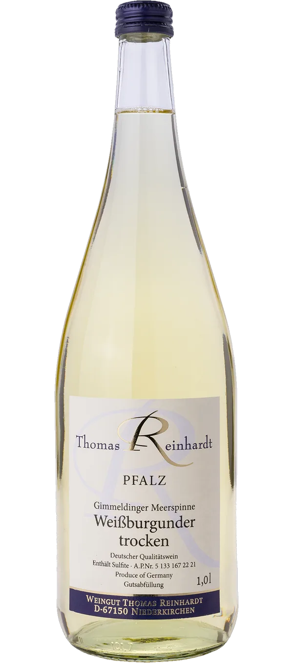 Gimmeldinger Meerspinne Weißburgunder trocken 2023 - Weingut Thomas Reinhardt