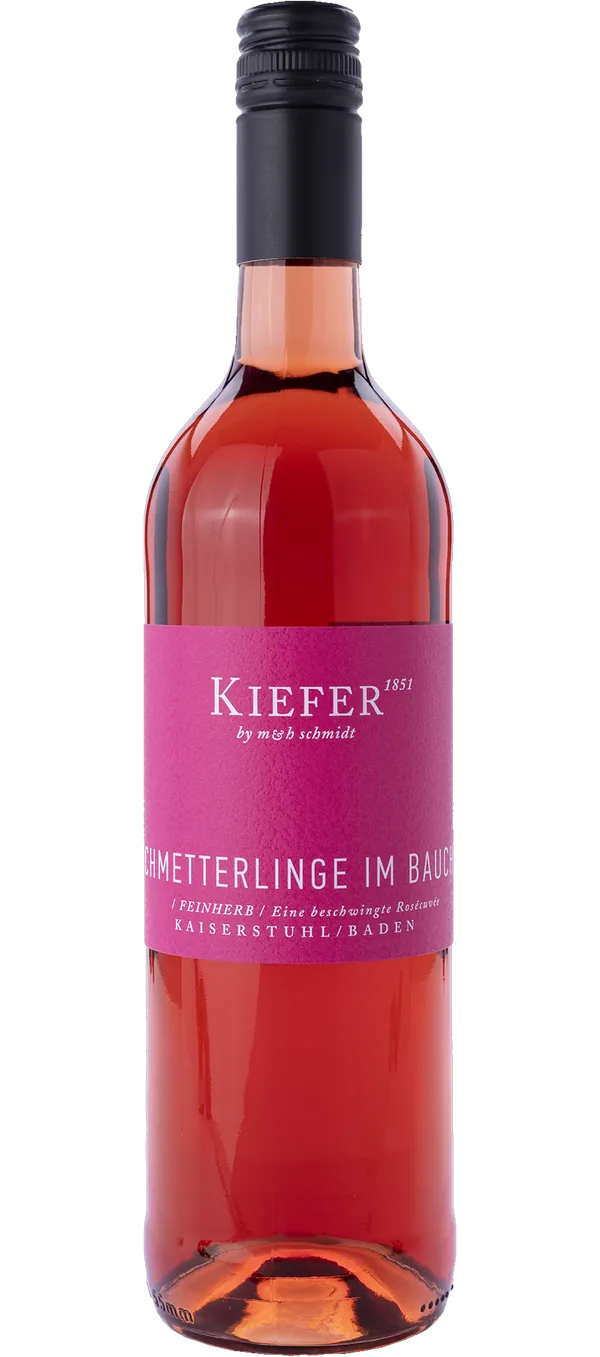 Rosé Cuvée Schmetterlinge im Bauch - Weingut Friedrich Kiefer