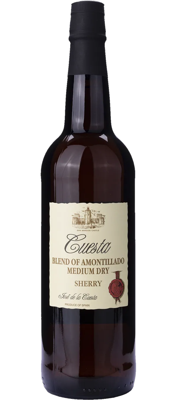 Cuesta Blend of Amontillado Medium Dry Sherry - Luis Caballero