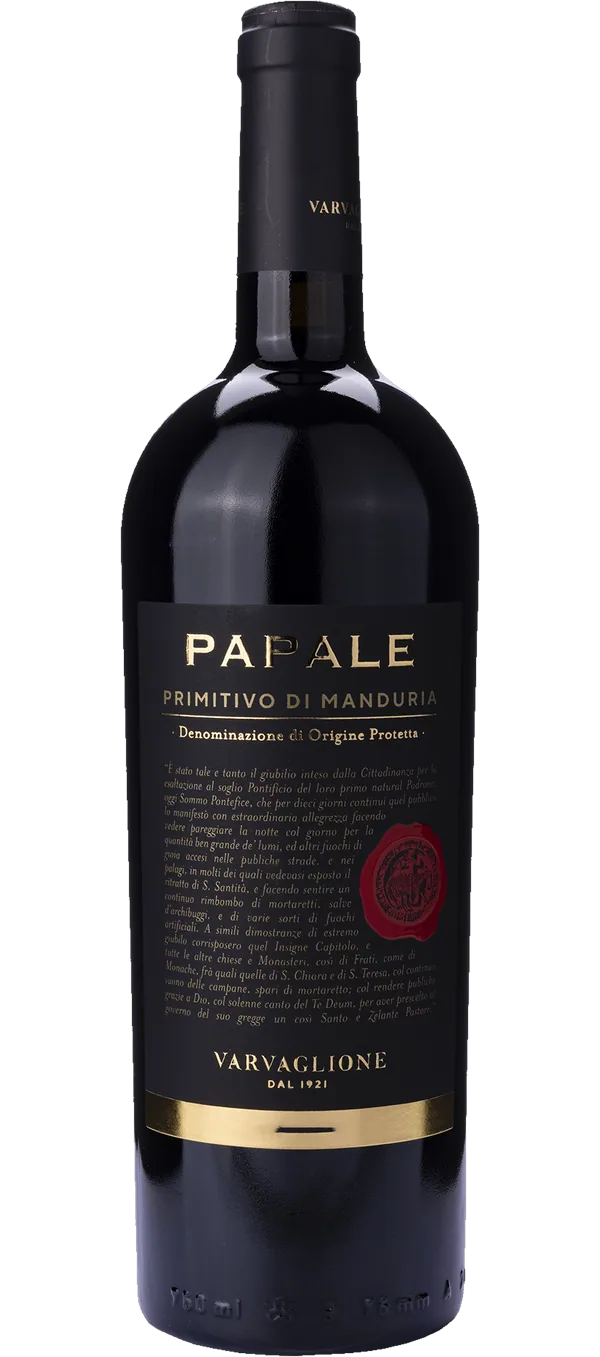 Papale Oro Primitivo 2021 - Varvaglione