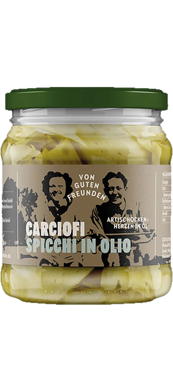 Garciofi Spicchi in Olio - Von Guten Freunden