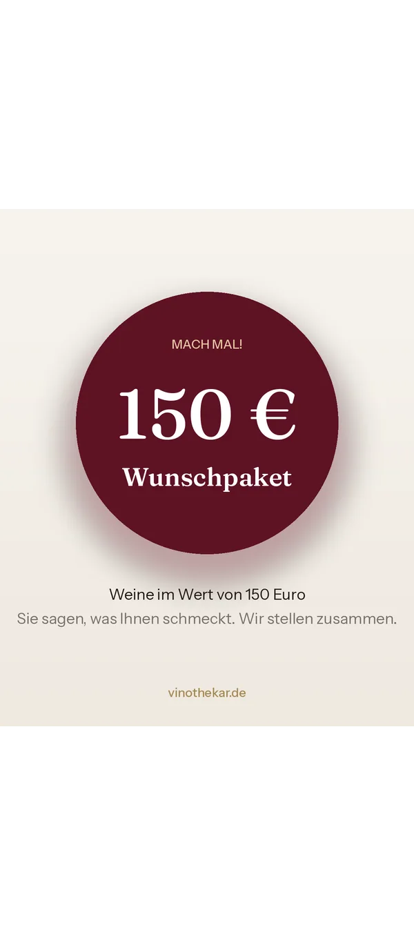 Wunschpaket - Mach mal! für 150 Euro