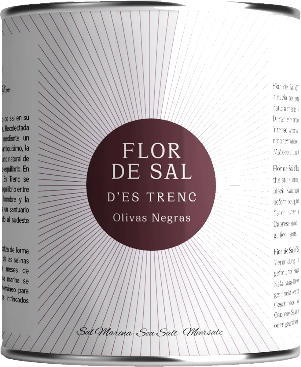 Flor de Sal d'Es Trenc - Flor de Sal Aceituna Negra - Bio