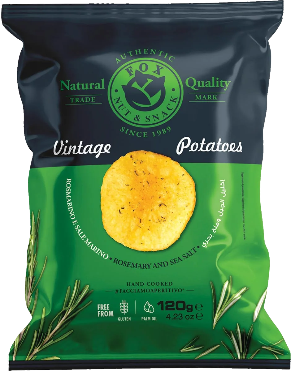 Fox Italia - Kartoffel Chips - Vintage Potatoes Rosmarino