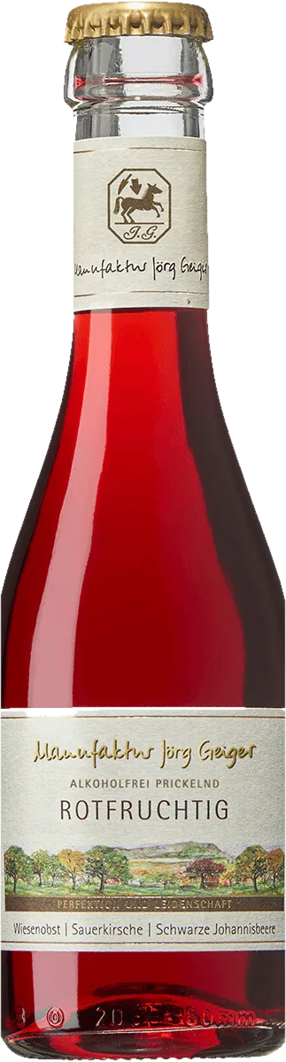Manufaktur Jörg Geiger "rotfruchtig" piccolo - alkoholfrei