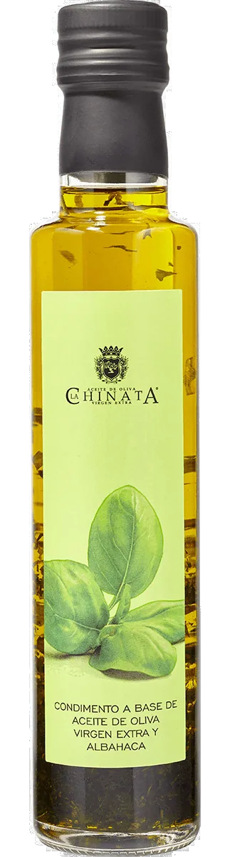 La Chinata - Aceite de Oliva Virgen Extra con Albahaca