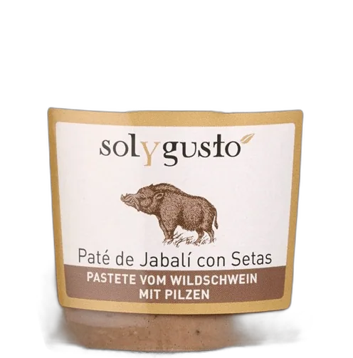 Sol y Gusto / Gourmet Cazorla - Paté de Jabali con Setas