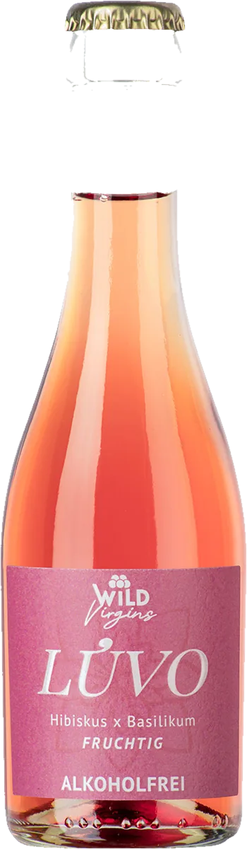 WILD Schwarzwaldbrennerei - LÚVO Hibiskus x Basilikum - Pink Label 0,2l