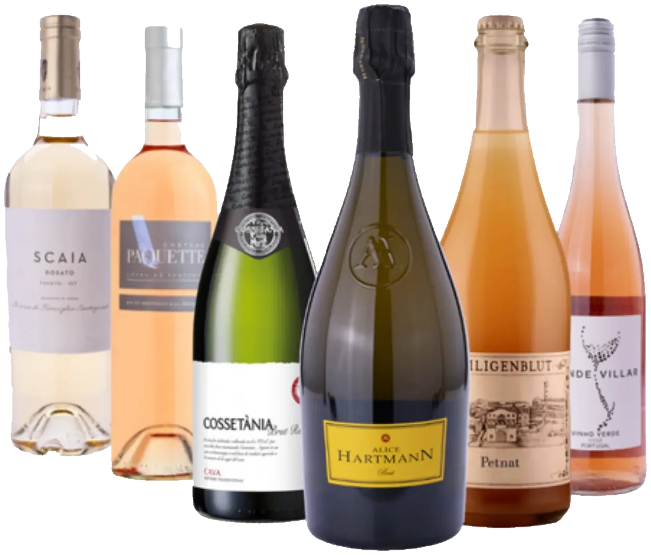 Probierpaket Rosé und Bubbles