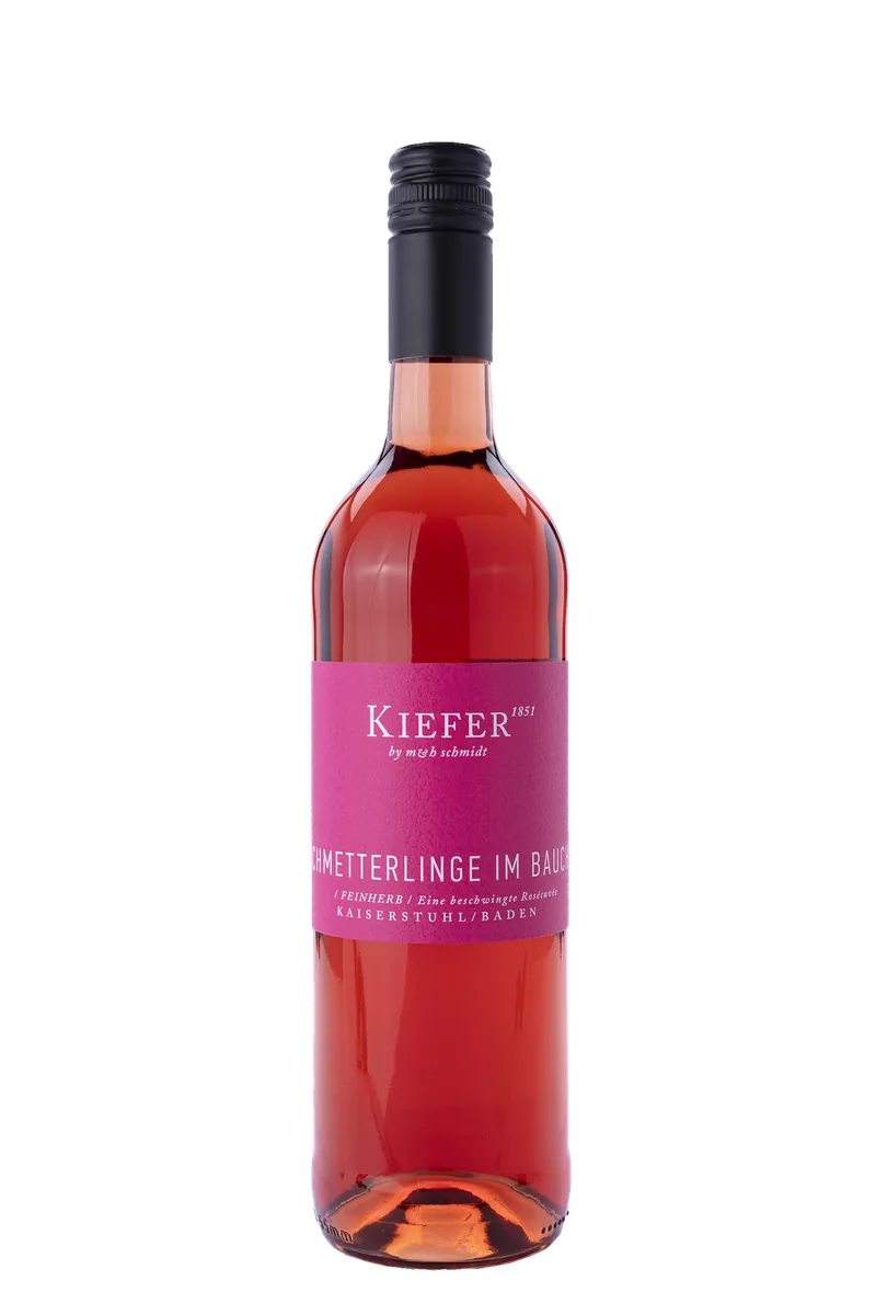 Rosé Cuvée Schmetterlinge im Bauch - Weingut Friedrich Kiefer