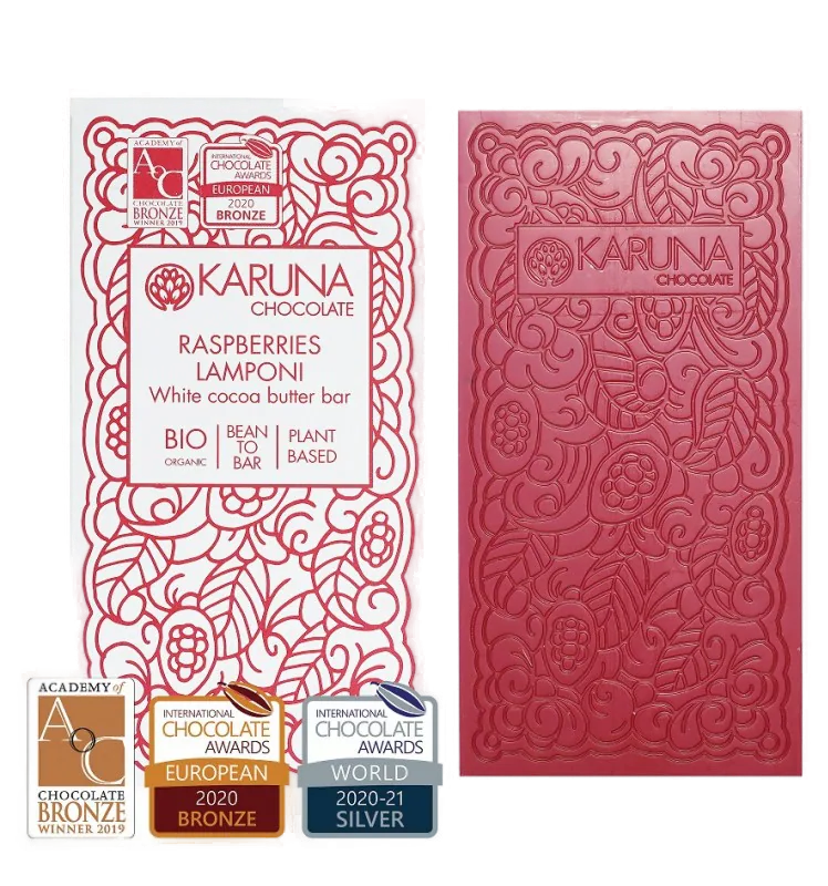 Karuna - Himbeere & Weiße Schokolade - 50g