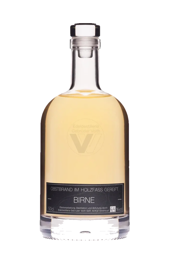 Birne Edelbrand Black Label im Fass gereift