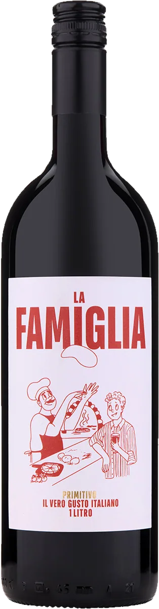 LA FAMIGLIA - Primitivo Puglia IGT "La Famiglia" - 1 Liter