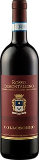 Rosso di Montalcino von Collosorbo mit 750 ml - kräftiger Rotwein aus der Toskana in Italien