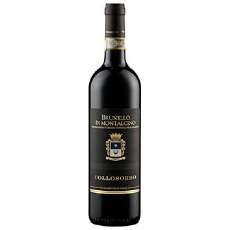 "Ein Glas tiefroten Brunello di Montalcino von Collosorbo, gekeltert aus handverlesenen Sangiovese-Trauben, strahlt Eleganz und Finesse aus. Die rubinrote Farbe und das komplexe Bouquet aus reifen Kirschen, Gewürzen und subtilen Holznoten verleihen diesem Wein eine unvergleichliche Tiefe und Raffinesse. Ein Genuss für anspruchsvolle Weinliebhaber."