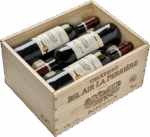 Domaine du Caillaud - Château Bel Air La Perriere AOC in 6er Holzkiste
